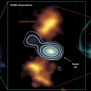 Jet blowing bubbles in the Teacup galaxy Jet blowing bubbles in the Teacup galaxy