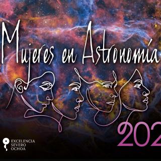 Cartel del programa "Habla Con Ellas: Mujeres en Astronomía" edición 2025