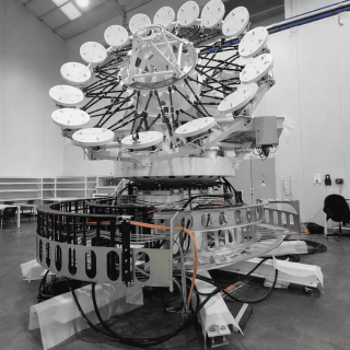 Main structure of the SELF Telescope, which serves as a technological prototype for the ExoLife Finder (ELF) Telescope.