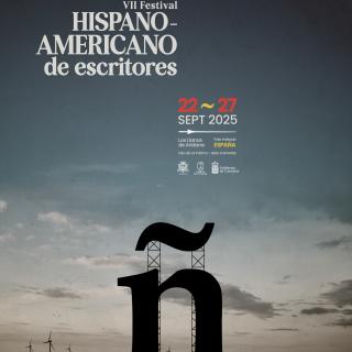 Poster for the 7th Spanish-American Writers’ Festival Poster for the 7th Spanish-American Writers’ Festival