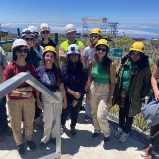 Students of the CTAO School at the ORM