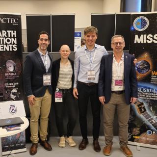 El equipo de IACTEC Espacio presenta sus proyectos en el foro internacional SSSIF