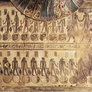 Lunation on the Temple of Khnum 