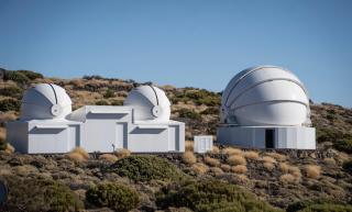 Telescopios TTT en el Observatorio del Teide