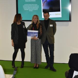 Antonia Varela recoge el premio del Reto FiturNext 2020