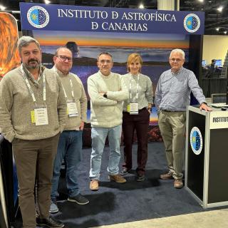The IAC shows the potential of the Canary Island Observatories at the American Astronomical Society meeting