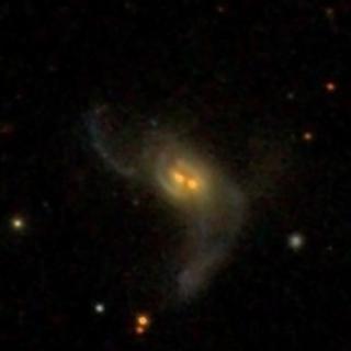 Galaxy. Credits: the Sloan Digital Sky Service (SDSS).