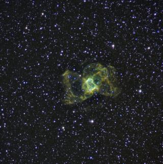 NGC 6445 planetary nebulae in Sagitarius constellation. Credit: Daniel López (IAC).