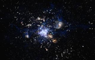 Proto-cúmulo de galaxias