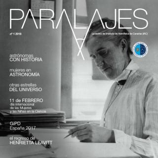 Portada PARALAJES Mujeres en Astronomía