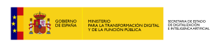 Ministerio transformación digital función pública SEDIA