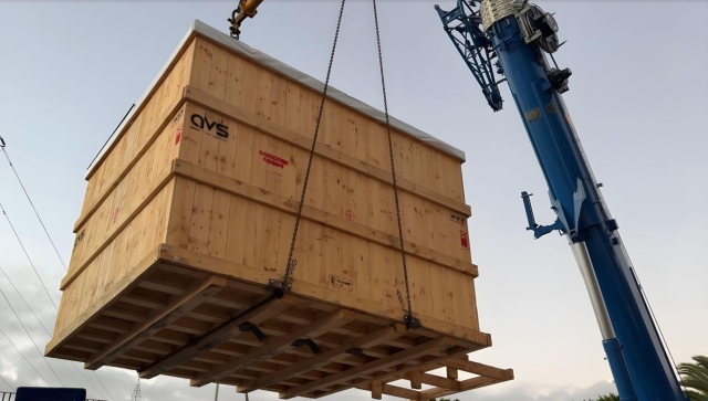 La estructura del telescopio SELF llega a IACTec